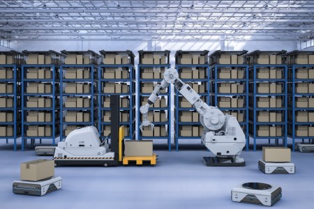 A robot picking and weighing items in a delivery company's warehouse | DSV Direct Blog